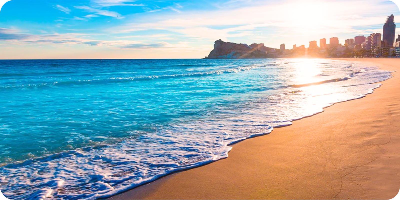 Afbeeldingsresultaat voor Poniente beach benidorm